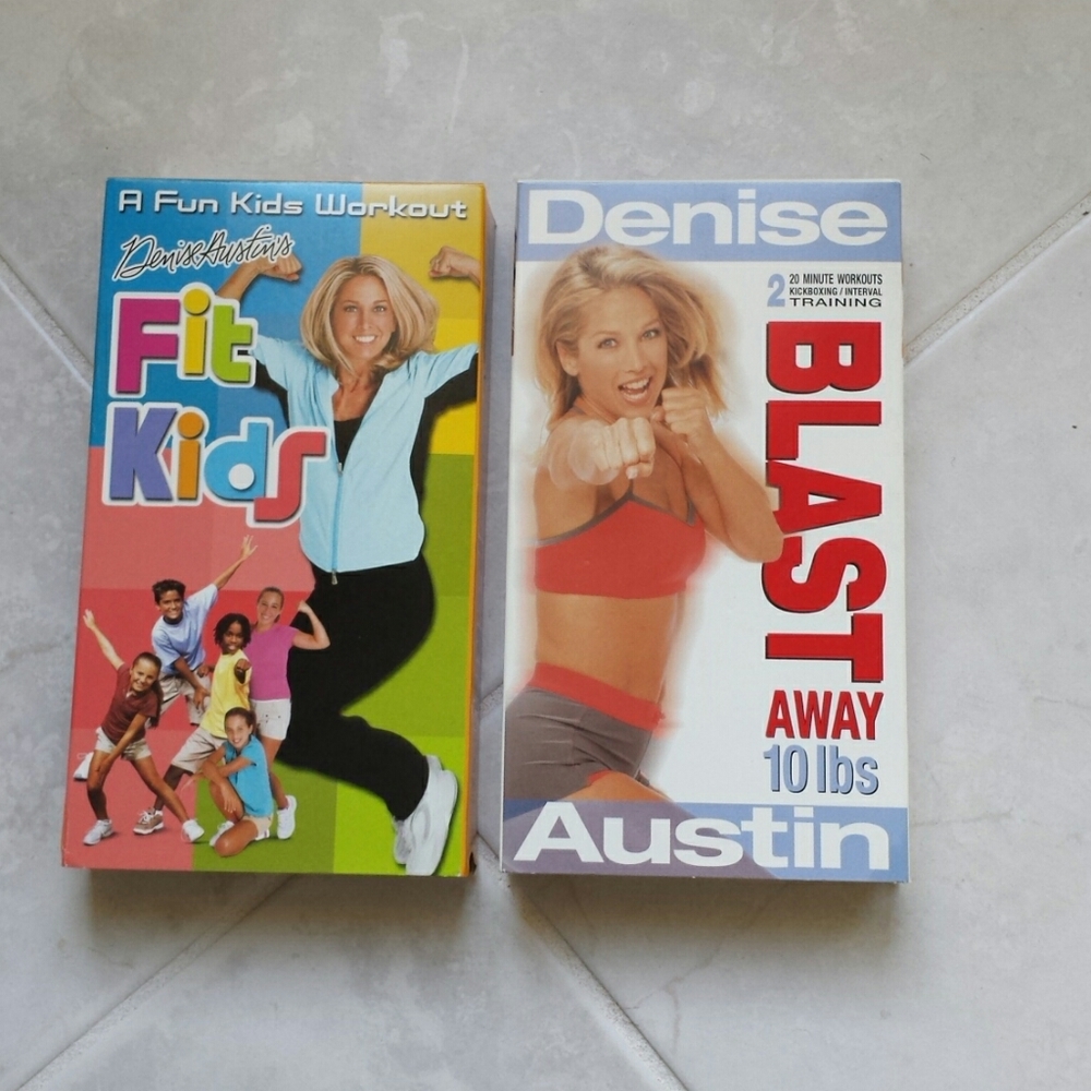 2 Denise Austin VHS tapes